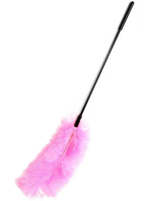 Double Feather Tickler Pink