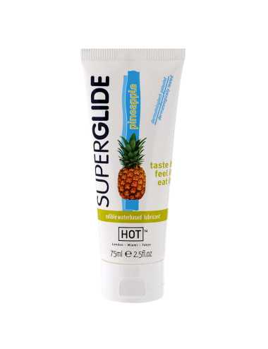 Żel-HOT Superglide PINEAPPLE- 75ml  edible lubricant waterbased