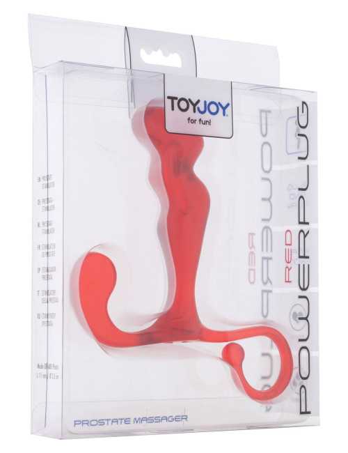 Power Plug Prostate Massager Red