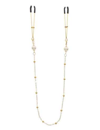 Tweezers Pearl & Deluxe Chain Gold