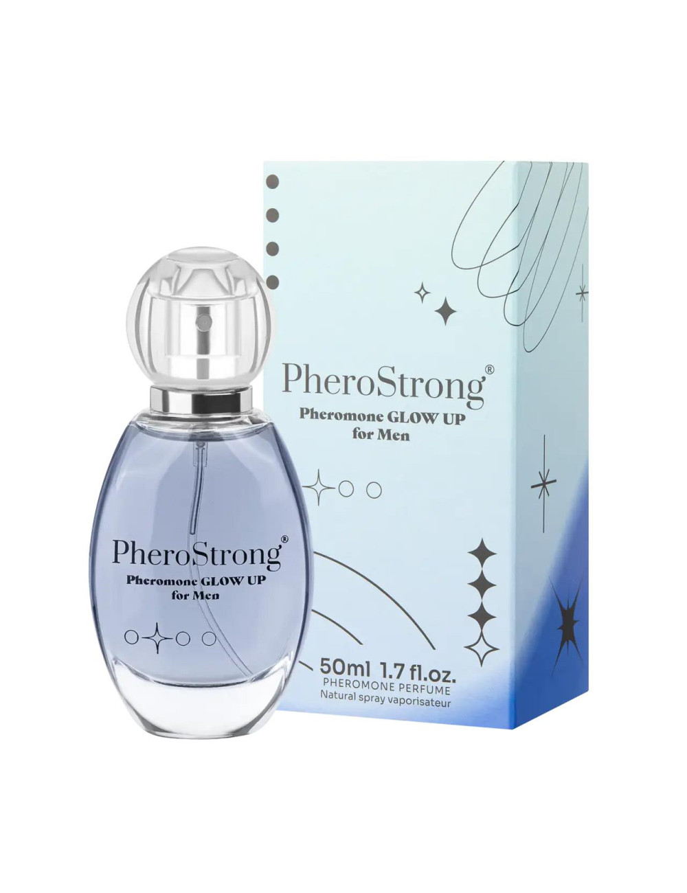 PheroStrong Glow Up – Feromony Męskie Afrodyzjaki dla Mężczyzn