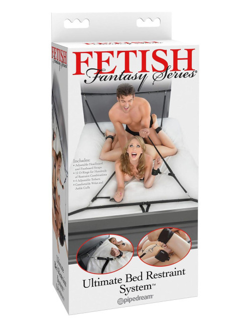 Pipedream Fetish Fantasy Ultimate Bed Restraint System – Pasy do łóżka