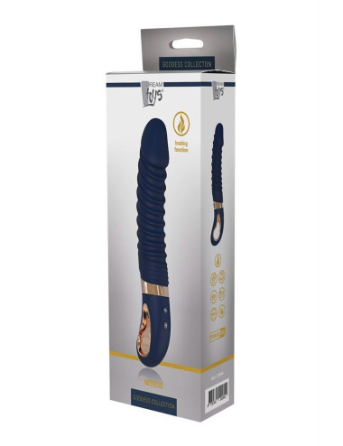 GODDESS NEREOS Wibrator G-Spot z Liquid Silicone, IPX7, Grzanie, 7 rytmów, 23 cm