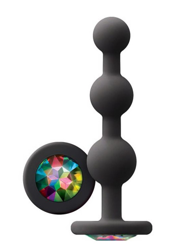 GLAMS RIPPLE RAINBOW GEM BLACK