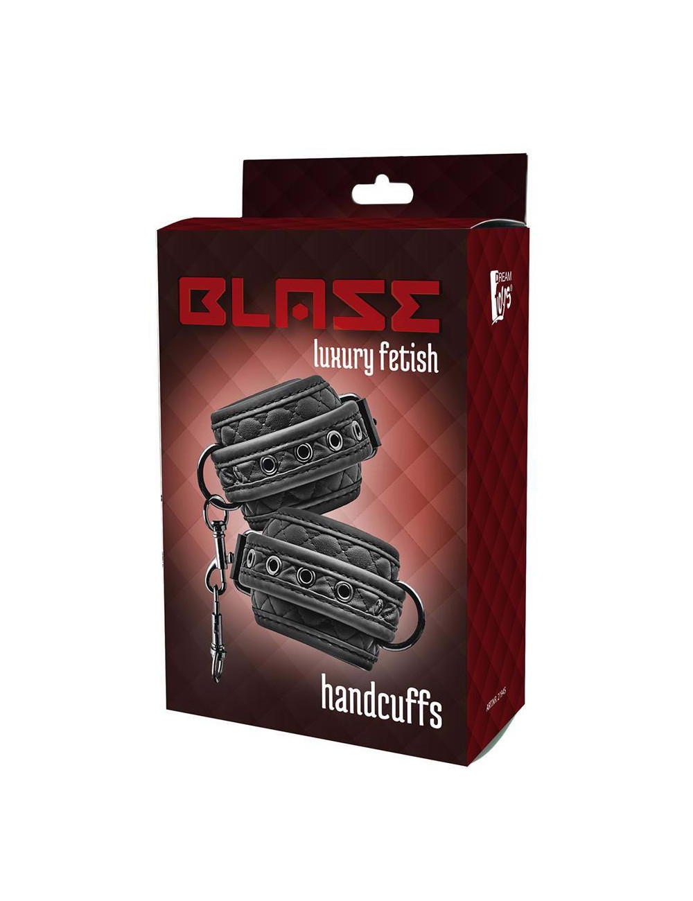 Kajdanki metalowe Dream Toys Blaze Diamond Black
