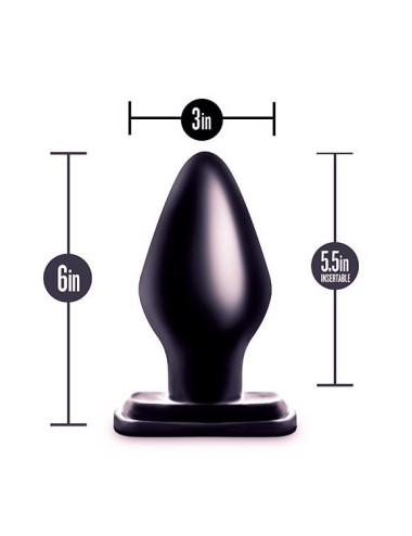 ANAL ADVENTURES XXL PLUG BLACK