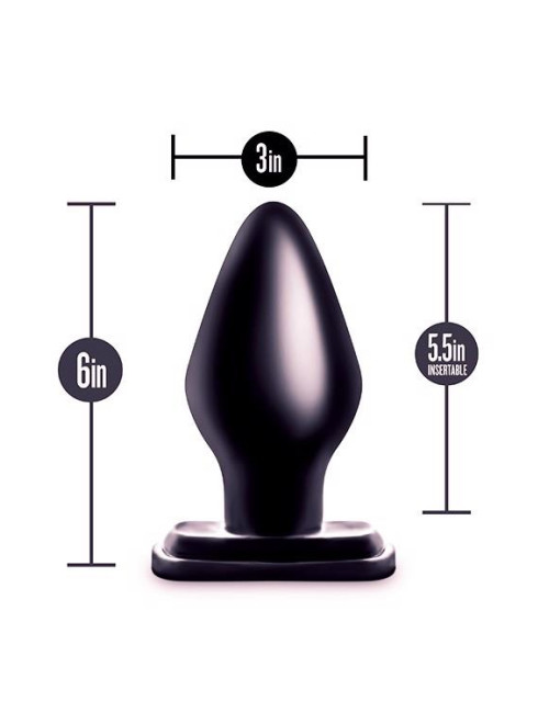 ANAL ADVENTURES XXL PLUG BLACK