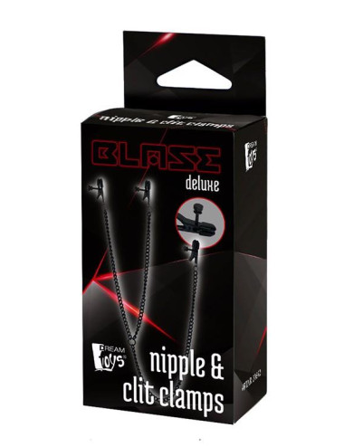 BLAZE DELUXE NIPPLE & CLIT CLAMPS