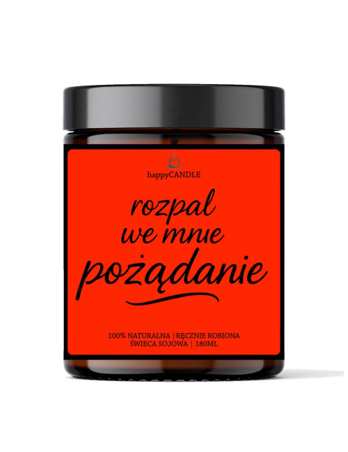 Świeca sojowa Grammi Rozpal We Mnie Pożądanie