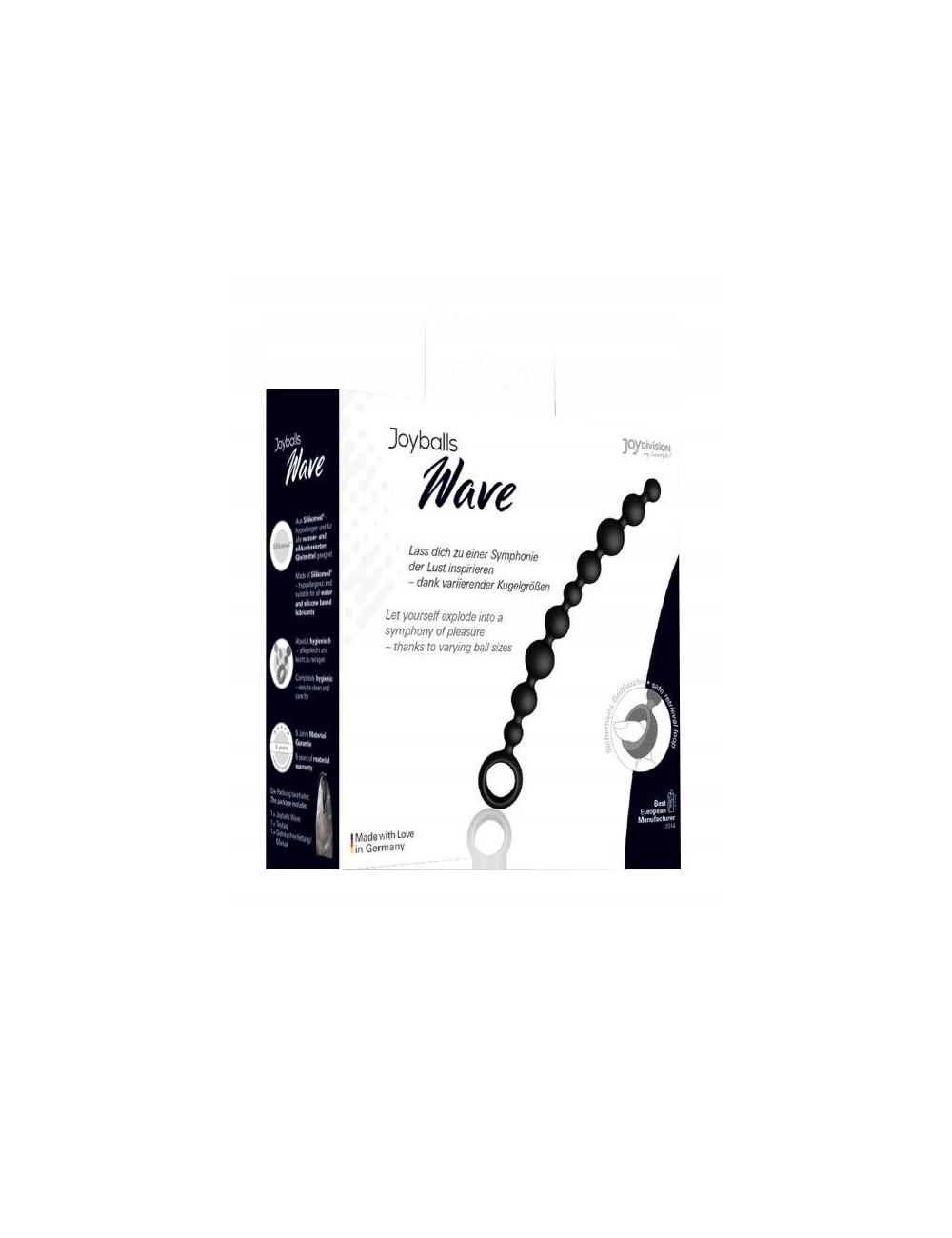 Plug/kulki-Joyballs anal Wave, long, black
