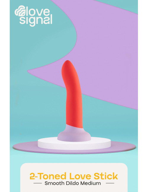 Dream Toys 2-Toned Love Stick Large - Dildo silikonowe
