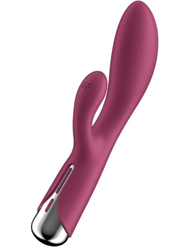 Wibrator Króliczek Satisfyer Spinning Rabbit 1 Red