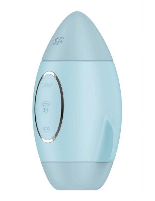 Satisfyer Mission Control Blue - Niebieski gadżet stymulujący