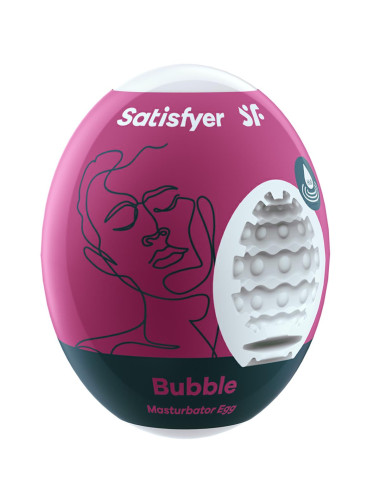 Satisfyer Masturbator Egg Bubble - Jednorazowy Masturbator
