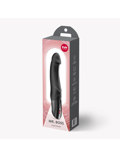 Fun Factory Mr. Boss Black – Wibrator do stymulacji punktu G