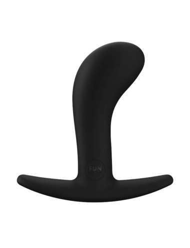 Fun Factory Bootie M Black – silikonowy analny dildo z medycznego silikonu, bezpieczny i elastyczny