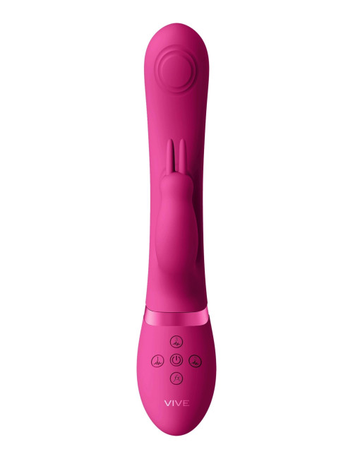 May - Pulse-Wave & C-spot & G-Spot Rabbit - Pink