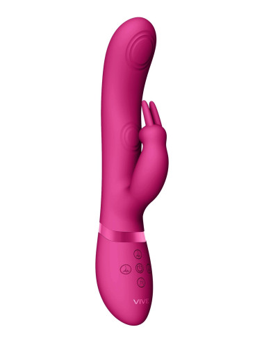 May - Pulse-Wave & C-spot & G-Spot Rabbit - Pink