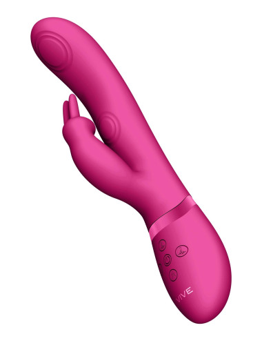 May - Pulse-Wave & C-spot & G-Spot Rabbit - Pink