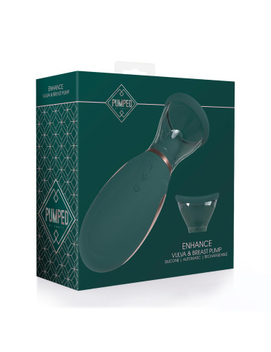 Enhance - Automatic - 13-Speed - Silicone - Rechargeable Vulva & Breast Pump
