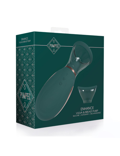 Enhance - Automatic - 13-Speed - Silicone - Rechargeable Vulva & Breast Pump