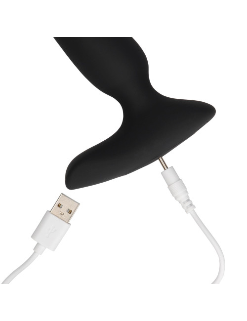 Smooth Vibrating Anal Plug with Remote Control