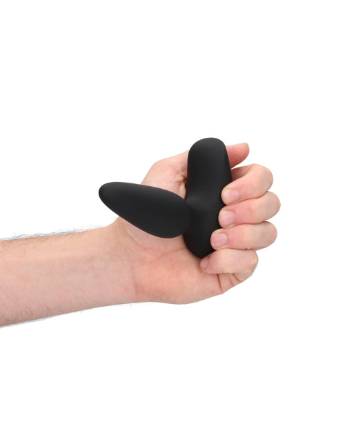 Smooth Vibrating Anal Plug with Remote Control