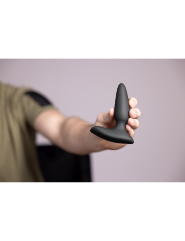 Smooth Vibrating Anal Plug with Remote Control