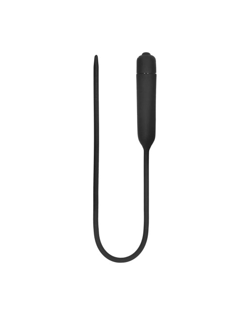 Ouch! Silikonowy Korek Analny z Wibracją Extra Long