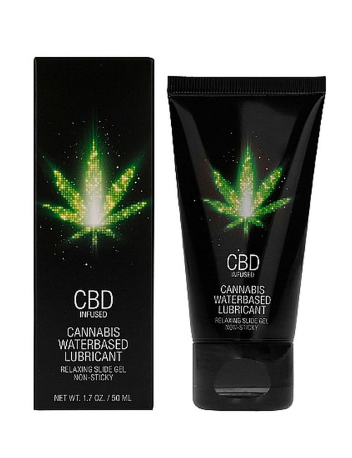 CBD Cannabis Waterbased Lubricant - 50 ml