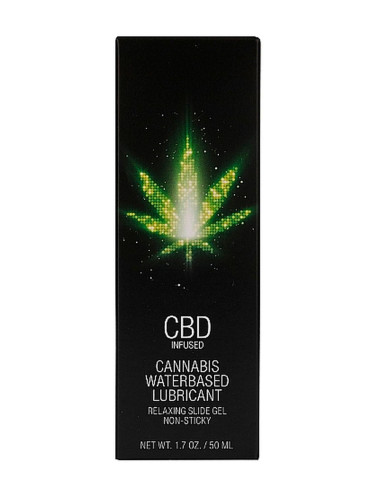 CBD Cannabis Waterbased Lubricant - 50 ml