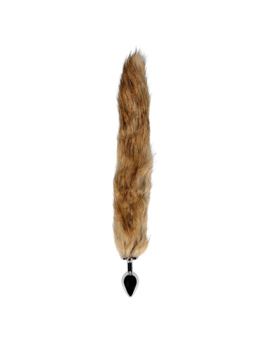 Fox Tail with Metal Butt Plug