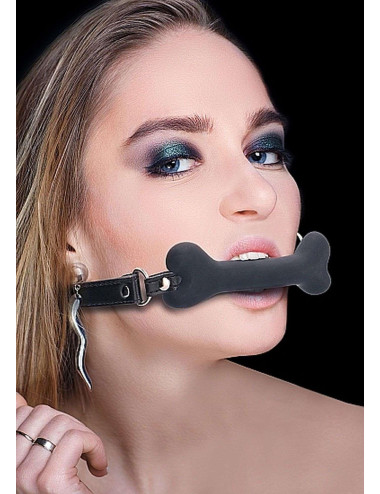 Ouch! Bone Gag - Black