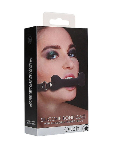 Ouch! Bone Gag - Black