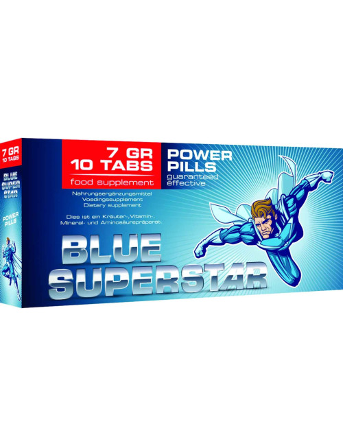 Blue Superstar - Stimulating Capsules