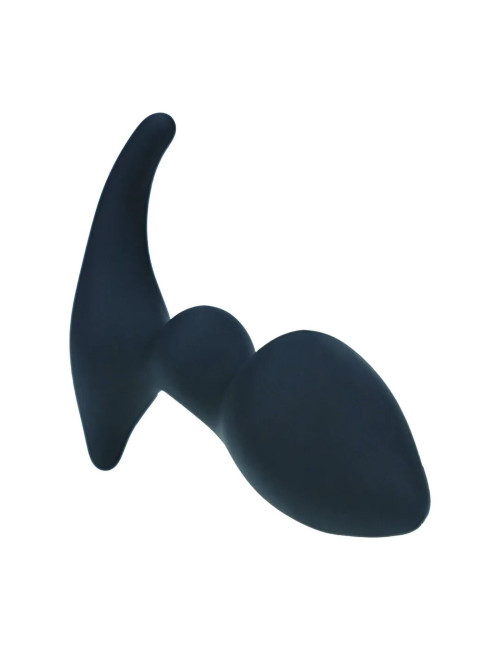 Levelz Silikonowy Stymulator Prostaty Double Ripple Czarny
