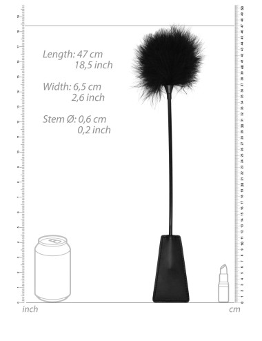 Crop with Feather Tickler