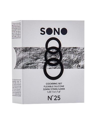 No.25 - Cockring Set - Grey