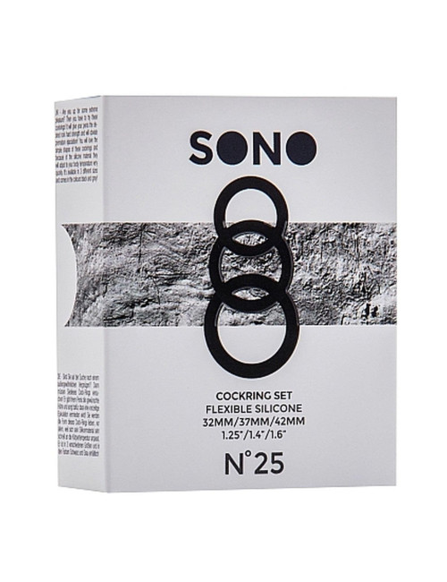 No.25 - Cockring Set - Grey