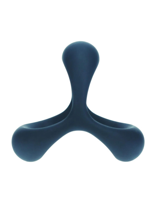 Tri O Ergo Silicone Cockring - Black