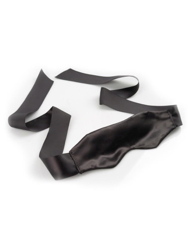 FFSLE Satin Blindfold Black