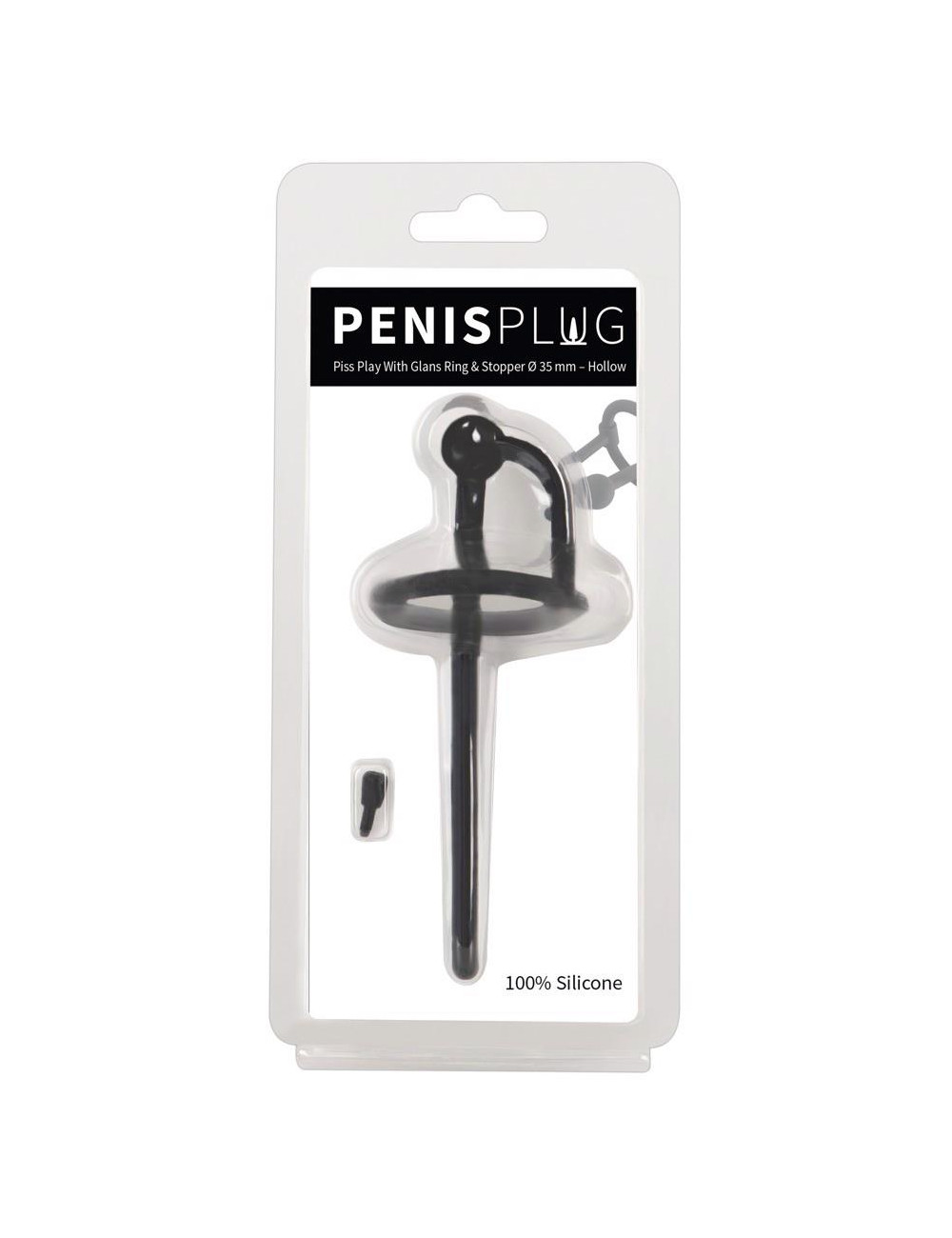 Penis plug Piss Play with Stop