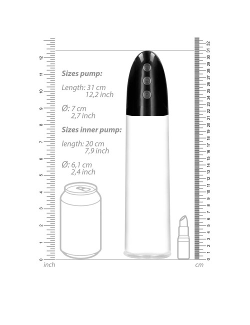Automatyczna pompka próżniowa USB z rękawem Pumped