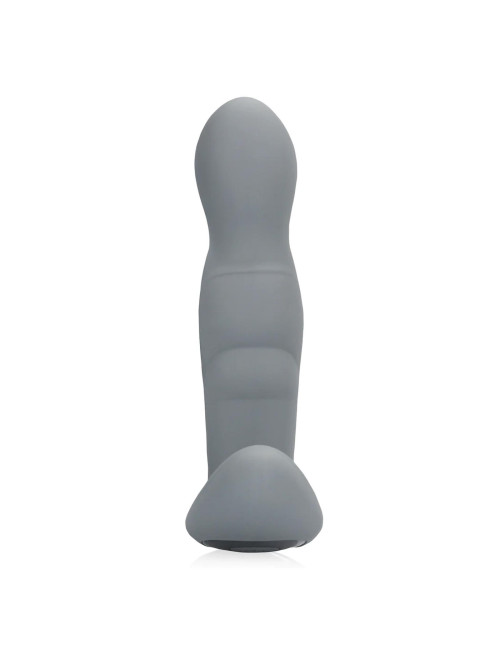 Rotating Prostate Stimulator with Remote Control - Gotham Grey