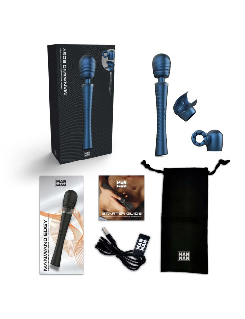 Man.wand Edgy Stellar Blue - Masażer intymny