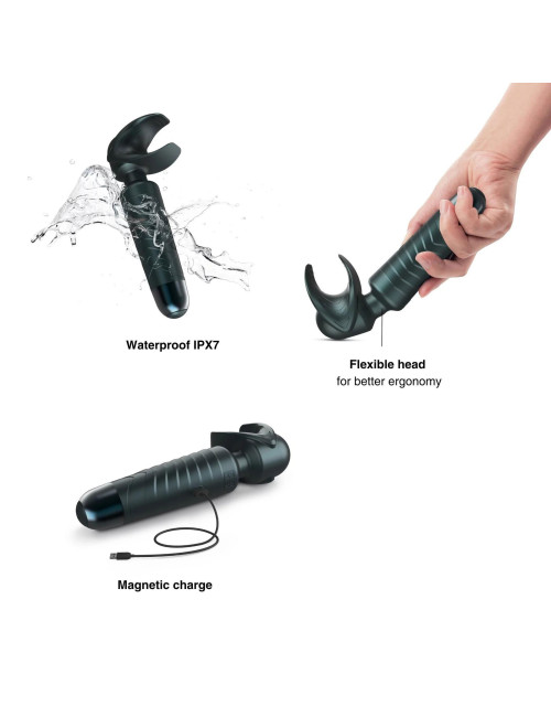 Man.wand Evo Pine Grey - Akumulatorowy Masturbator