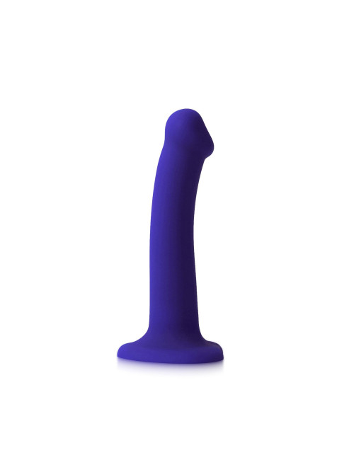 GLOW-LED DILDO PURPLE - M