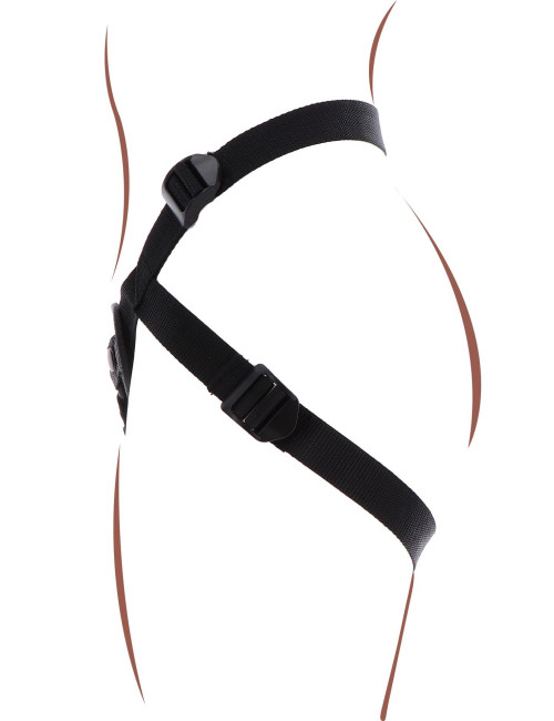 ToyJoy Strap-On Pleasure Harness Black Uprząż