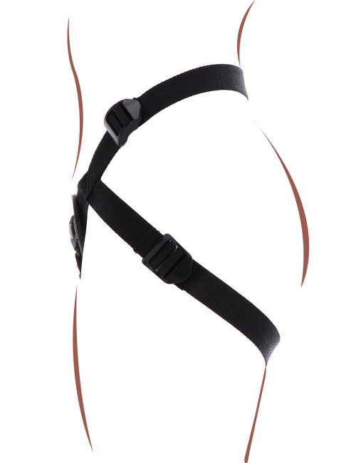 ToyJoy Strap-On Pleasure Harness Black Uprząż