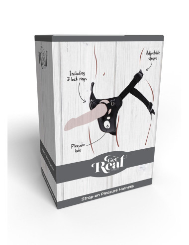 Strap-On Pleasure Harness Black
